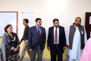 Honorable Chairman TEVTA visit to GCT Attock