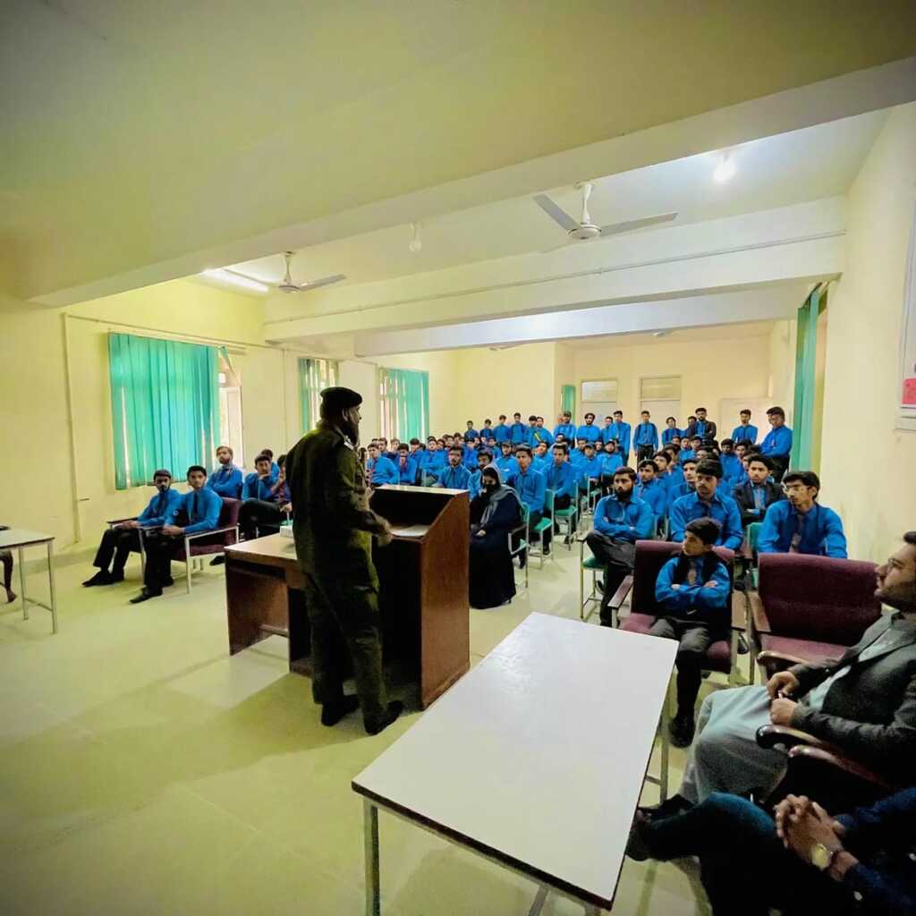 Kite flying Seminar at GCT Attock