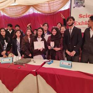 Science Project exhibition (spring Festival 2024) at GCT Attock